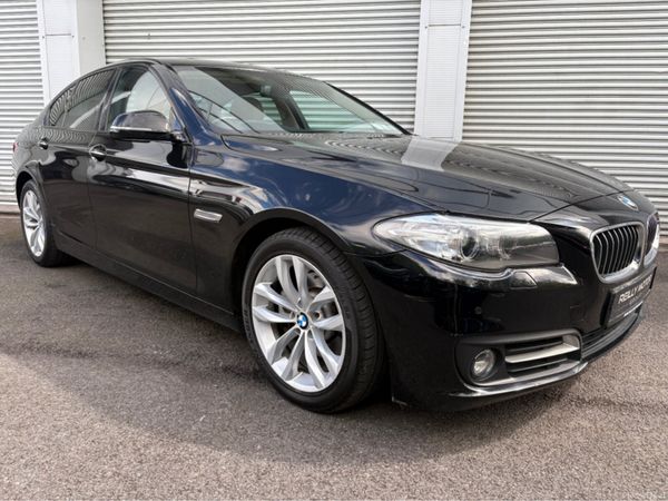 BMW 5-Series Saloon, Diesel, 2016, Black