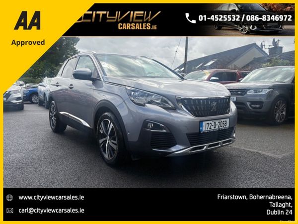 Peugeot 3008 MPV, Diesel, 2017, Grey