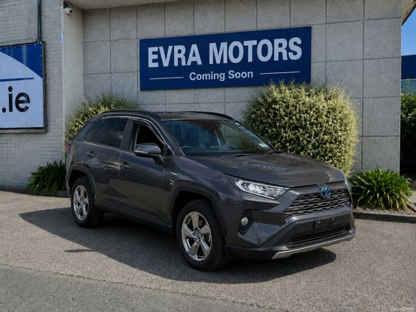 Toyota RAV4 SUV, Petrol Hybrid, 2021, Grey