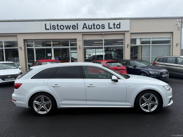 Audi A4 Estate, Petrol, 2018, White