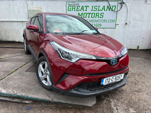 Toyota C-HR Hatchback, Petrol Hybrid, 2017, Red
