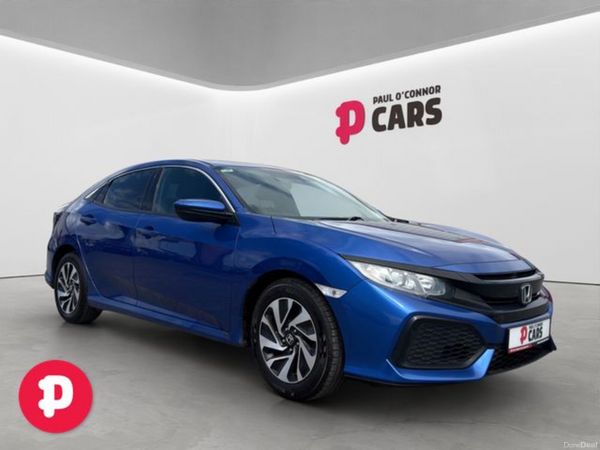 Honda Civic Hatchback, Petrol, 2019, Blue