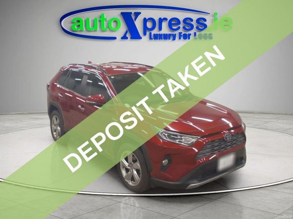 Toyota RAV4 SUV, Petrol Hybrid, 2020, Red