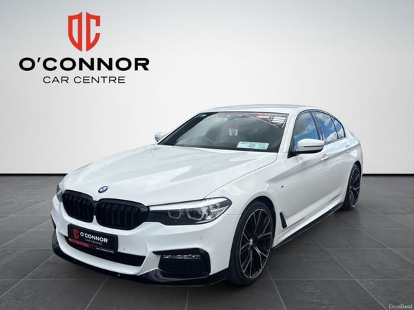 BMW 5-Series Saloon, Diesel, 2017, White