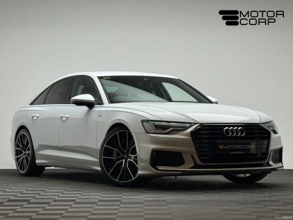Audi A6 Saloon, Petrol Plug-in Hybrid, 2022, White