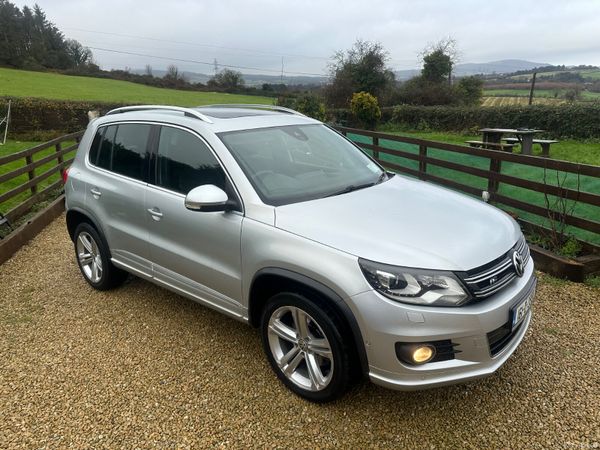 Volkswagen Tiguan SUV, Diesel, 2016, Silver
