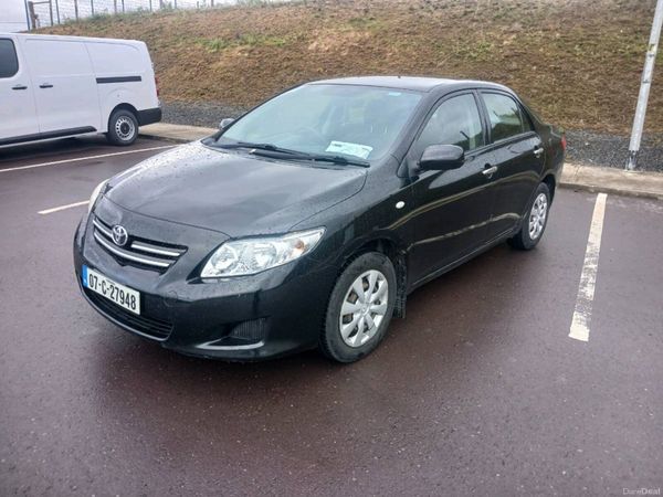 Toyota Corolla Saloon, Petrol, 2007, Black