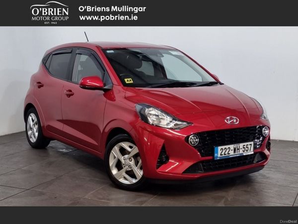 Hyundai i10 Hatchback, Petrol, 2022, Red