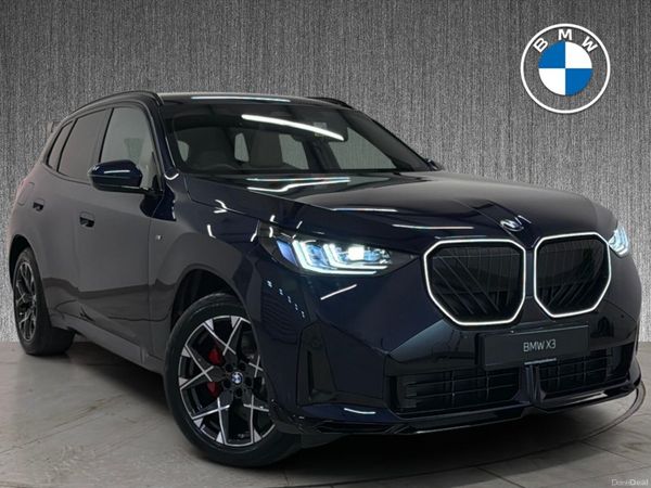 BMW X3 SUV, Petrol Plug-in Hybrid, 2026, Blue