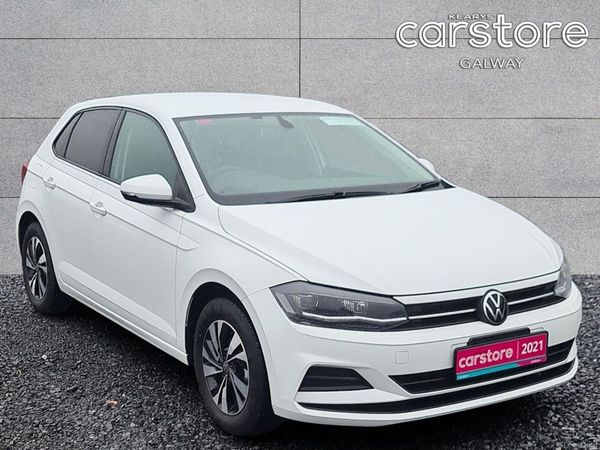 Volkswagen Polo Hatchback, Petrol, 2021, White