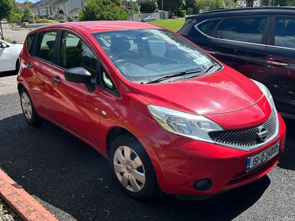 Nissan Note MPV, Petrol, 2015, Red