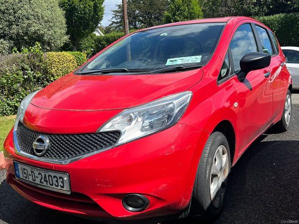 Nissan Note MPV, Petrol, 2015, Red