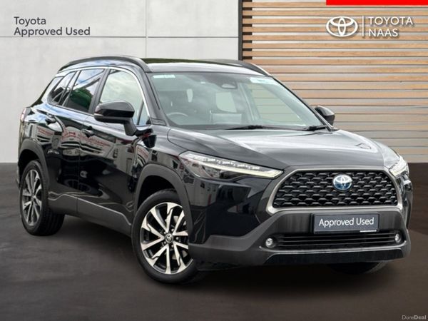 Toyota Corolla Cross Hatchback, Petrol Hybrid, 2023, Black