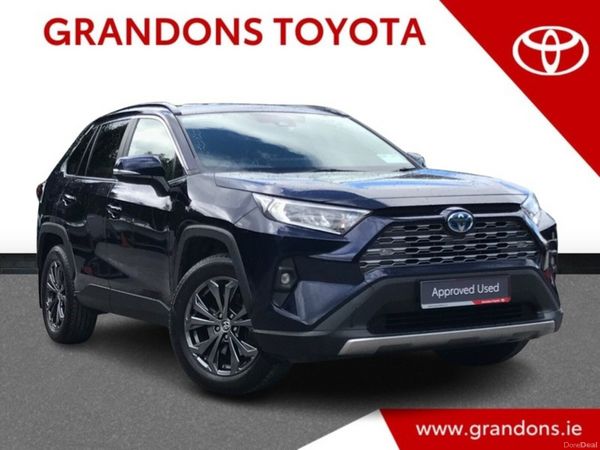 Toyota RAV4 SUV, Petrol Hybrid, 2023, Blue