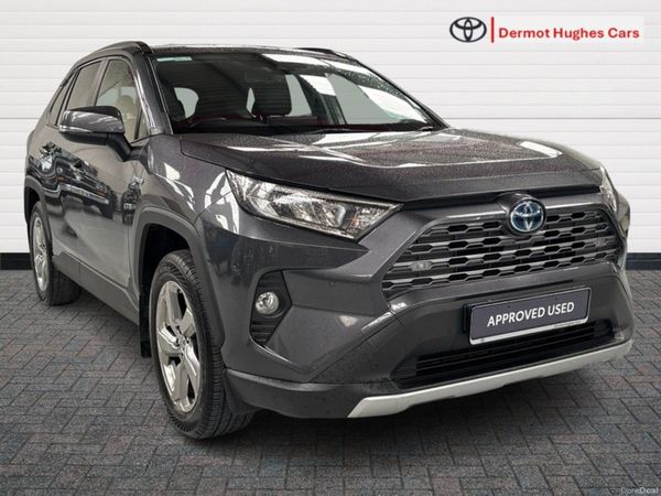 Toyota RAV4 SUV, Petrol Hybrid, 2021, Grey