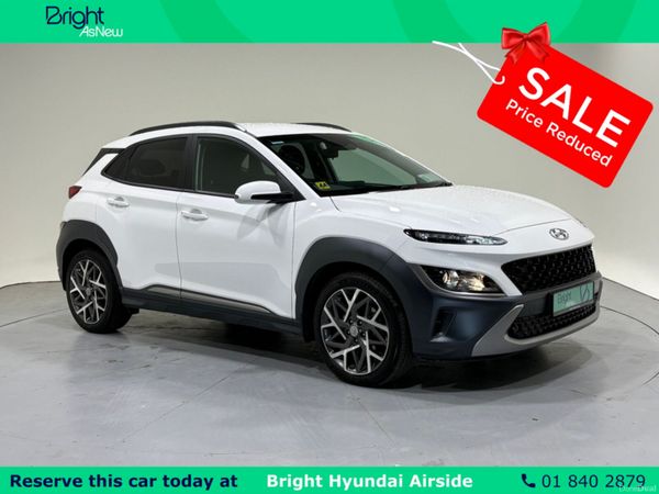 Hyundai KONA MPV, Petrol Hybrid, 2022, White