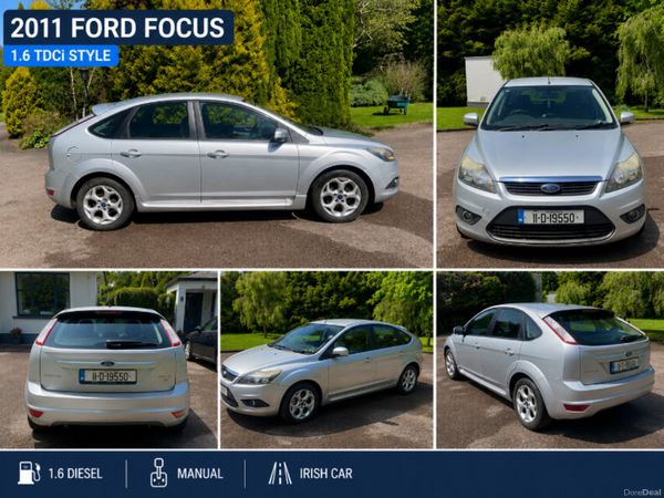 Ford Focus Hatchback, Diesel, 2011, Silver