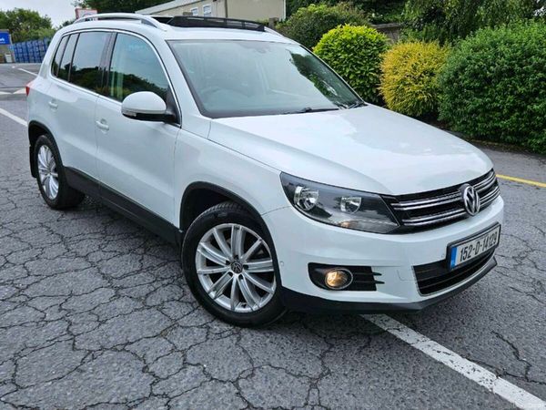 Volkswagen Tiguan SUV, Diesel, 2015, White
