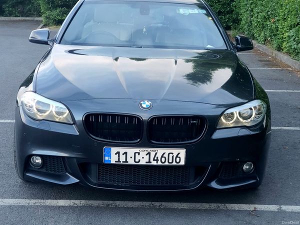 BMW 5-Series Saloon, Diesel, 2011, Grey