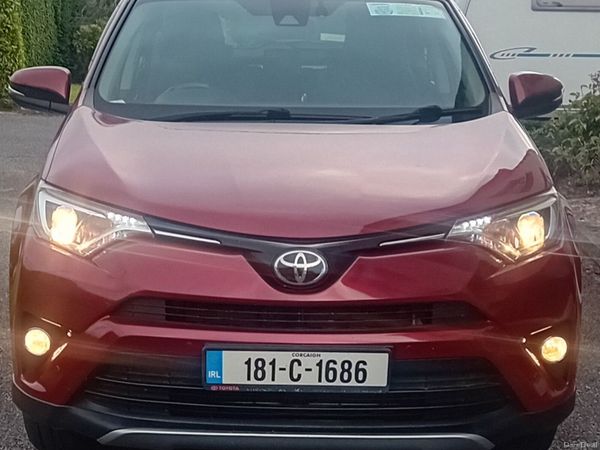 Toyota RAV4 SUV, Diesel, 2018, Red