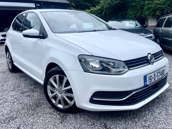 Volkswagen Polo Hatchback, Petrol, 2015, White