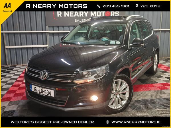 Volkswagen Tiguan SUV, Diesel, 2016, Black