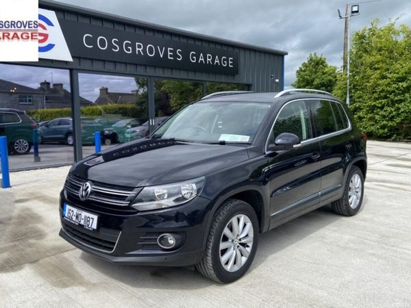 Volkswagen Tiguan SUV, Diesel, 2015, Black