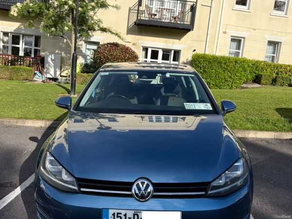 Volkswagen Golf Hatchback, Petrol, 2015, Blue