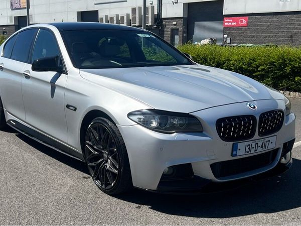 BMW 5-Series Saloon, Diesel, 2013, Silver