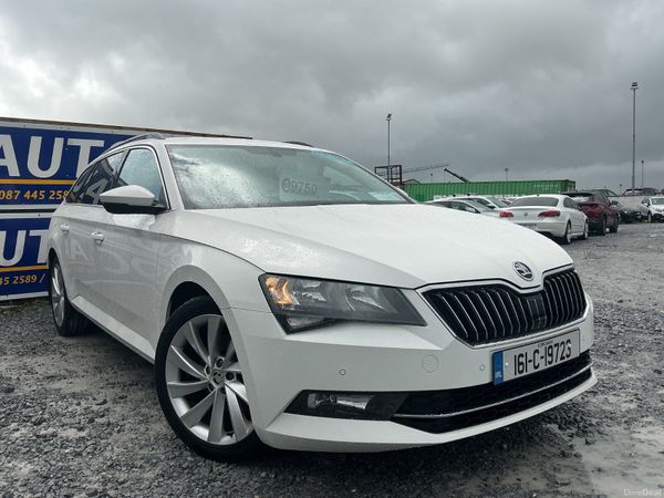 Skoda Superb Estate, Diesel, 2016, White