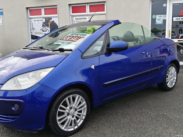 Mitsubishi Colt Convertible, Petrol, 2010, Blue