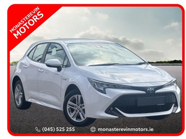 Toyota Corolla Hatchback, Petrol Hybrid, 2021, White