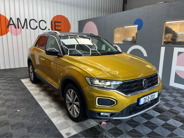 Volkswagen T-Roc SUV, Diesel, 2021, Yellow
