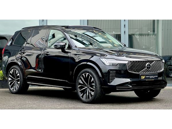 Volvo XC90 SUV, Petrol Plug-in Hybrid, 2025, Black
