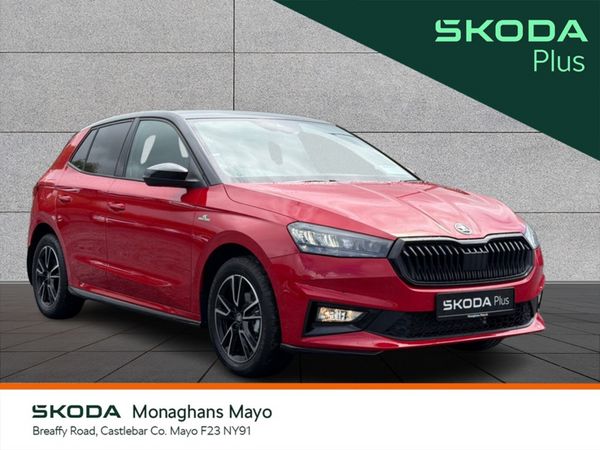 Skoda Fabia Hatchback, Petrol, 2026, Red