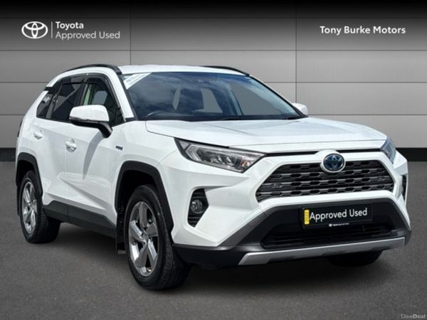 Toyota RAV4 SUV, Petrol Hybrid, 2022, White