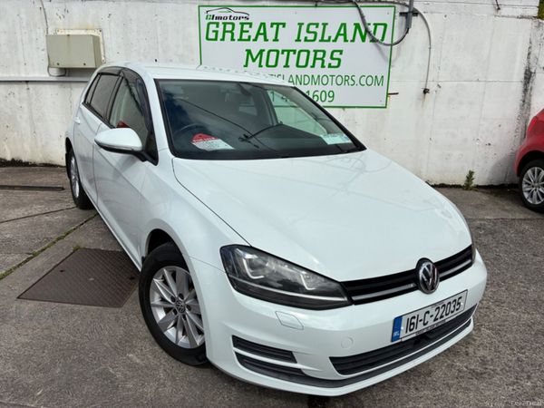 Volkswagen Golf Hatchback, Petrol, 2016, White