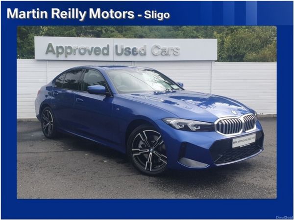 BMW 3-Series Saloon, Petrol Plug-in Hybrid, 2026, Blue