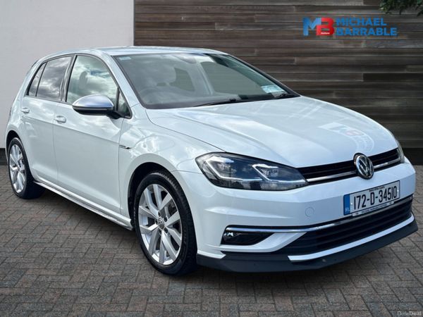 Volkswagen Golf Hatchback, Petrol, 2017, White