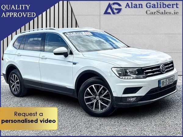 Volkswagen Tiguan Allspace SUV, Diesel, 2018, White