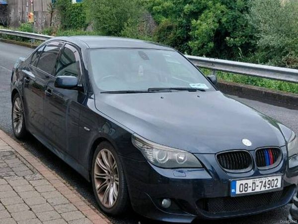 BMW 5-Series Saloon, Diesel, 2008, Black