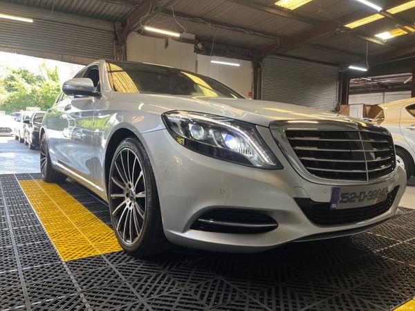 Mercedes-Benz S-Class Estate, Petrol Hybrid, 2015, Silver