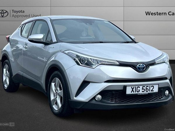 Toyota C-HR SUV, Petrol Hybrid, 2019, Silver