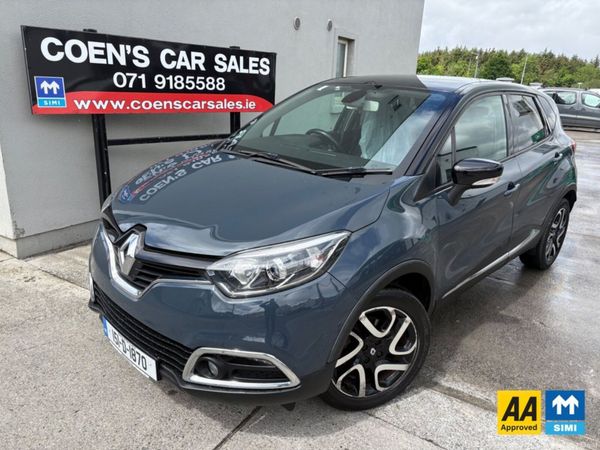 Renault Captur Hatchback, Diesel, 2015, Blue