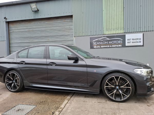 BMW 5-Series Saloon, Diesel, 2020, Grey