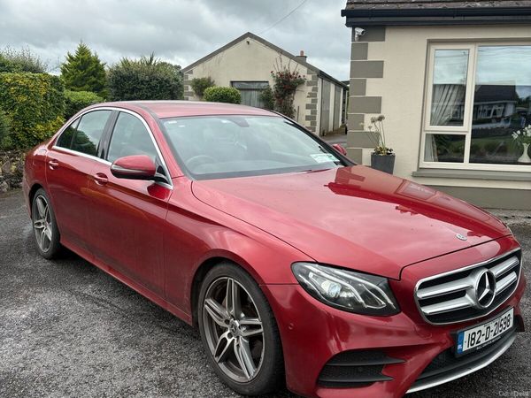 Mercedes-Benz E-Class Saloon, Diesel, 2018, Red