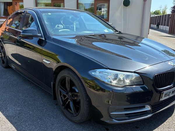 BMW 5-Series Saloon, Diesel, 2016, Black