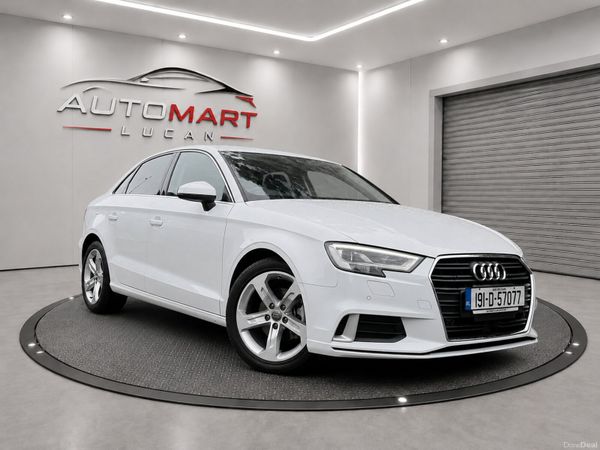 Audi A3 Saloon, Petrol, 2019, White