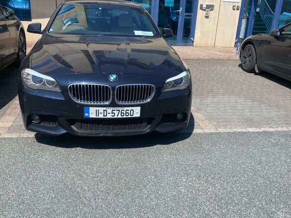 BMW 5-Series Saloon, Diesel, 2011, Black