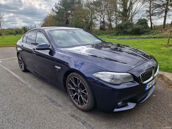 BMW 5-Series Saloon, Diesel, 2015, Blue